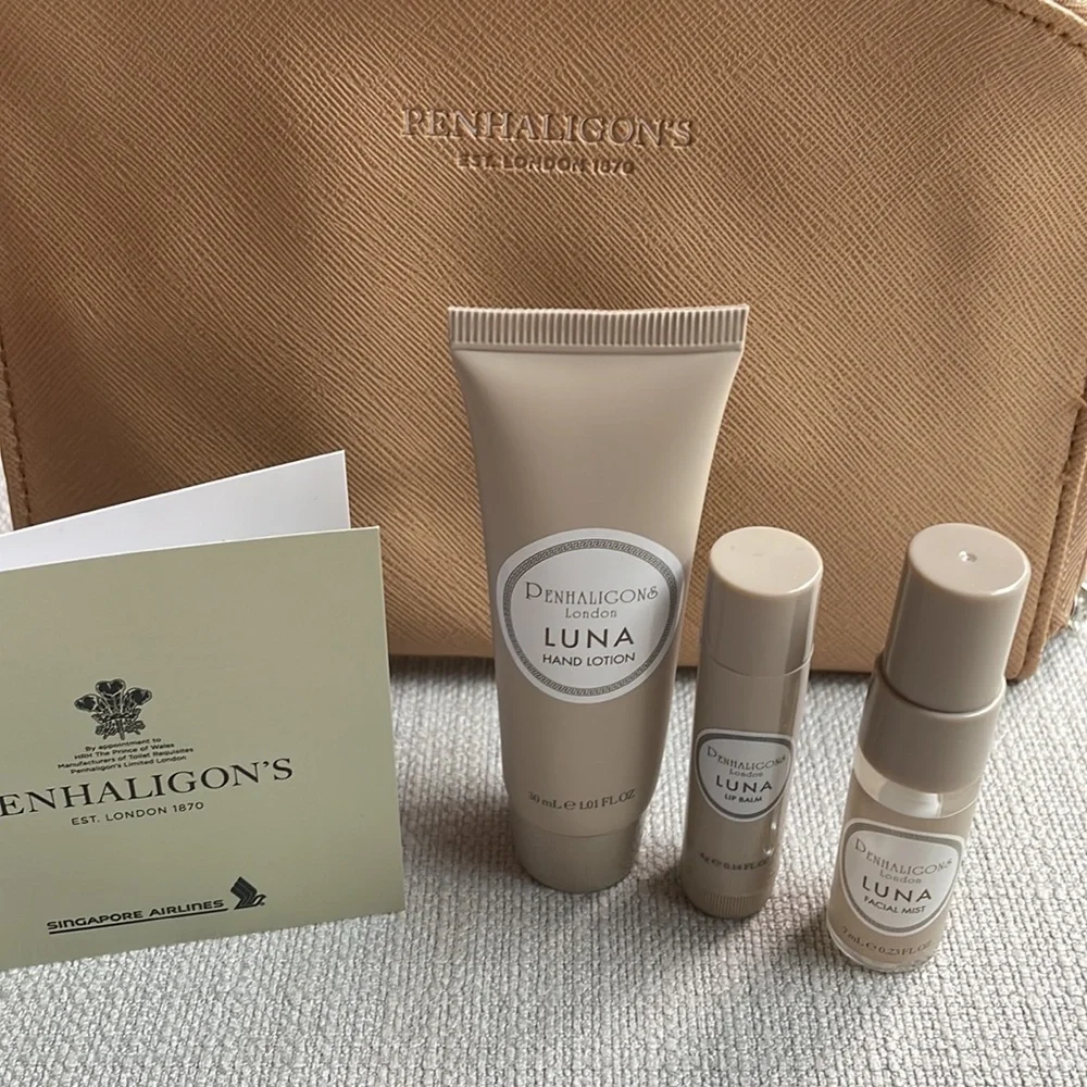 Penhaligons Travel Amenity Kit Toiletry pouch LUNA minis